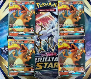 Pokemon TCG Charizard GX 9/68 Hidden Fates Battle Academy Stamped - Picture 1 of 3