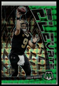 2023 PANINI MOSAIC NEW ORLEANS SAINTS #E-DB DREW BREES ELEVATE MOSAIC GREEN - Picture 1 of 2