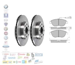 KIT DISCHI FRENO E PASTIGLIE ANTERIORI RENAULT CLIO 3 DACIA MICRA 1.2 1.5 230641 - Imagen 1 de 2