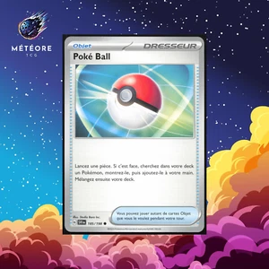 Carte Pokemon Poké Ball  185/198   Écarlate & Violet Français - Picture 1 of 2