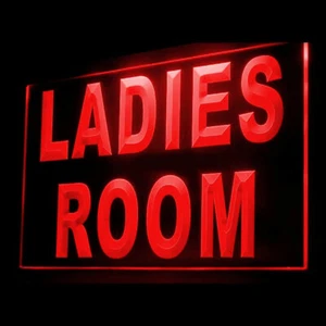120056 Damas Baño Baño Pantalla LED Luz Neón Letrero - Imagen 1 de 1