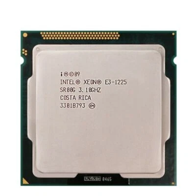 Intel Xeon E3-1225 3.10 GHz SR00G 4 Cores 4 95 W Threads LGA1155 CPU Processor - Image 1 of 4