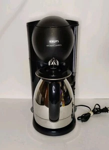 Krups Aroma Control Programmable Coffee Maker Type 229 Black Tested - Picture 1 of 16