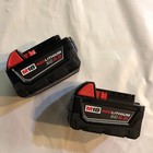 Genuine Milwaukee 2 pack M18 XC 5 amp 18V  Battery 48-11-1850 NEW 48-11-1852