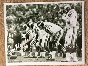 Vikings PPE Carl Eller Alan Page Jim Marshall Gary Larsen signed 8x10 w/COA 6 - Picture 1 of 1