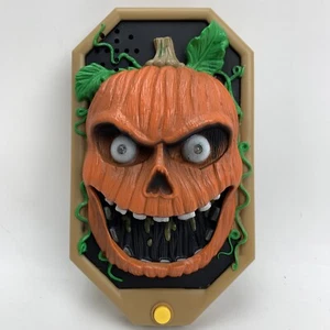Toy State Halloween Pumpkin Talking Animated Doorbell with Spider Vintage 1996 - Picture 1 of 10