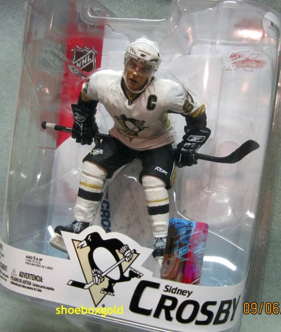 SYDNEY CROSBY, Pittsburgh Penguins, NHL Series 16 McFarlane Figure Cover