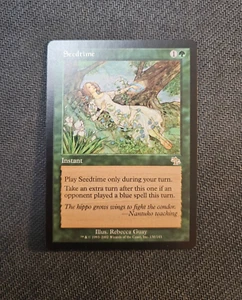 Carta rara Seedtime Judgement quasi nuova MTG Magic The Gathering - Foto 1 di 4