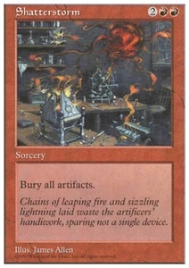 SHATTERSTORM mtg NM 5th Edition 1 Unc - Picture 1 of 1