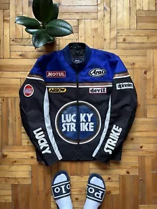 Vintage Lucky Strike F1 Streetwear Racing Jacket Marlboro Size M - Picture 1 of 9