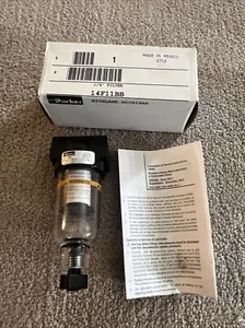 Parker 14F11BB Druckluftfilterregler 1/4 150 PSI Originalverpackt mit Anleitung - Bild 1 von 11