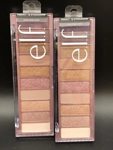 ELF Perfect 10 Eyeshadow Palette, Nude Rose Gold New in Package - LOT OF 2 - Picture 1 of 5