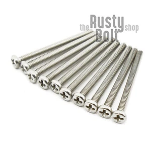 M1.6 x 20mm, Phillips Pan Head Screws, A2 304 18-8, Stainless Steel - Picture 1 of 2