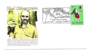 5683 Shel Silverstein Forever, Panda Cachets, FDC pictórico - Imagen 1 de 1