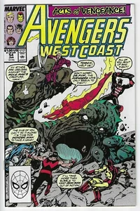 AVENGERS WEST COAST #54 (1985) ~ NEAR MINT - 9.2 - Bild 1 von 2