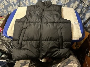 Gilet trapuntato Frost-Free unisex taglia S vecchio navy nuovo con etichetta - Foto 1 di 4