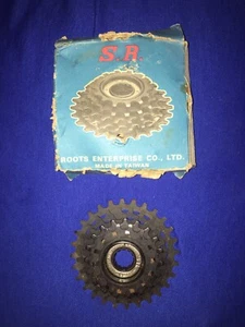 New In Distressed Box Old Stock Vintage S.R. 6 Sprocket 7 Speed? Bicycle Cog - Picture 1 of 6