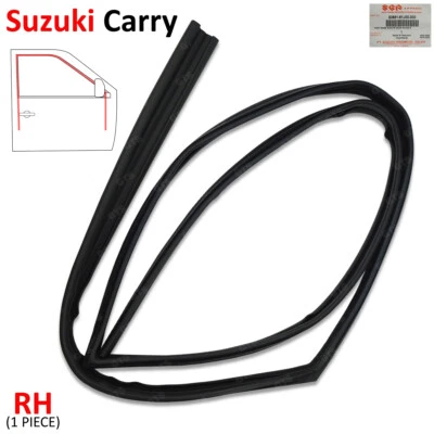 Front Rh Glass Run Rubber Seal Door Fits Suzuki Carry APV Truck 2010 - '17 Foto 1 de 4