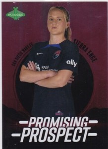 2023 NWSL Parkside Volume 1  Purple Promising Prospects #PP-1 Sierra Enge