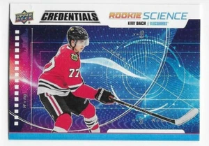 19/20 CREDENCIALES DE CUBIERTA SUPERIOR ROOKIE SCIENCE Kirby Dach #RS26 - Imagen 1 de 1