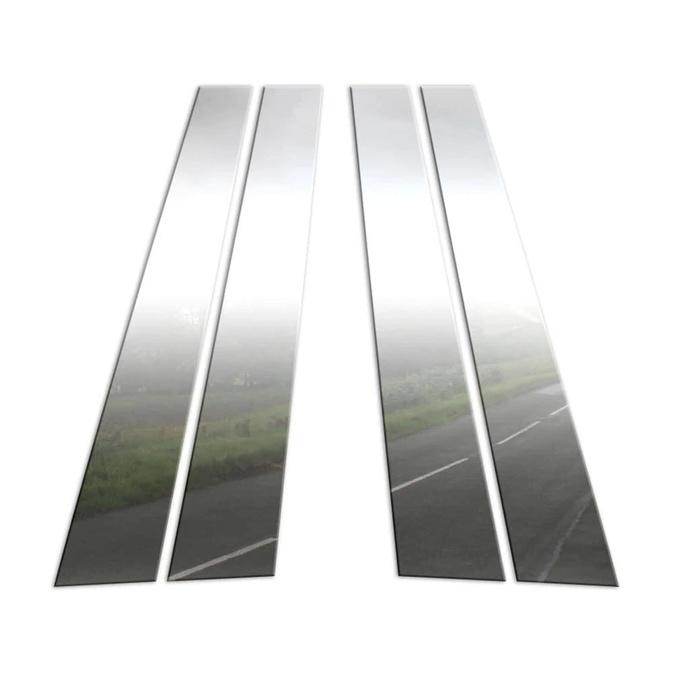 Чехлы на стойки для Hyundai Equus 2012-2017 годов выпуска (нержавеющая сталь 4 шт.) - Изображение 1 из 1