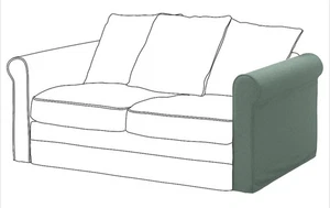 Ikea GRÖNLID Cover for armrest, Tallmyra light green 105.008.08 - Picture 1 of 2