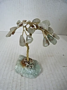 Green Gemstone Tree, vintage a/f jade colour - Picture 1 of 5