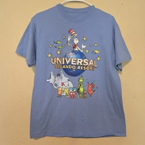 Universal Studios Dr. Seuss Icons T-Shirt Gr. Medium Katze im Hut Grinch Horton - Bild 1 von 6