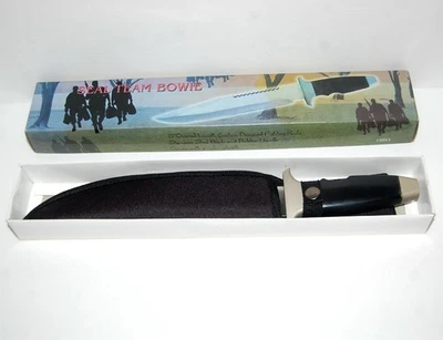Frost Cutlery Seal Team Bowie Knife-Stainless Steel 10" Sawback Blade-15" Length - Image 1 of 4