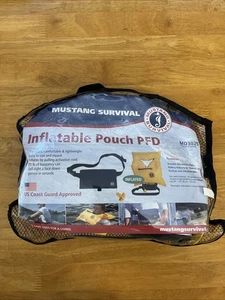 Bolsa inflable de supervivencia Mustang PFD MD3025 tipo V aprobada por la Guardia Costera - Imagen 1 de 2