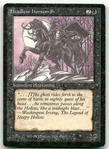 Headless Horseman (Damaged) Legends LEG Magic MTG - Picture 1 of 2