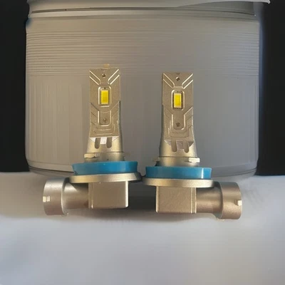 H11 LED Headlight Bulb Conversion Kit Low Beam White Super Bright 6500K - Image 1 of 2