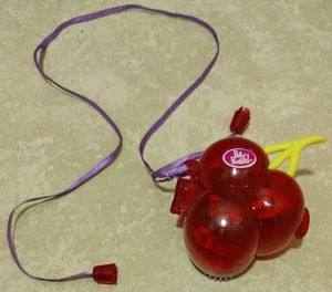 Vintage 2000 Polly Pocket Fruit Surprise Cherry Red Compact Playset ONLY EUC VTG - Picture 1 of 6