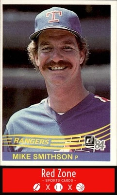 1984 Donruss - #221 Mike Smithson NM Set Break. - Image 1 of 2