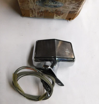 Espejo retrovisor remoto Lincoln Town Car dañado necesita reparación de cable nuevo OEM Ford 1970 1971 Foto 1 de 4