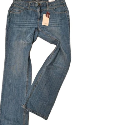 Sheego Jeans die Gerade Hose Lana blau blue Damen 849 (0 357) Übergröße NEU - Bild 1 von 4