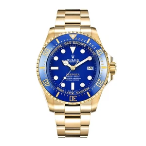 Rolex Deepsea Uhr 44 mm Blau Index Stundenmarkierungen Zifferblatt Keramik - Bild 1 von 10