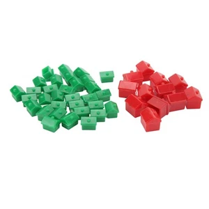 Hotel Game Replacement Pieces Game Plastic Hotels Houses Game Piece AG - Picture 1 of 12