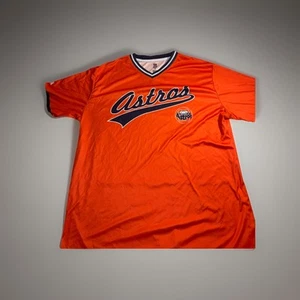 Maglia Collezione Astros Coopertown XXL Arancione Logo Astrodome - Foto 1 di 7