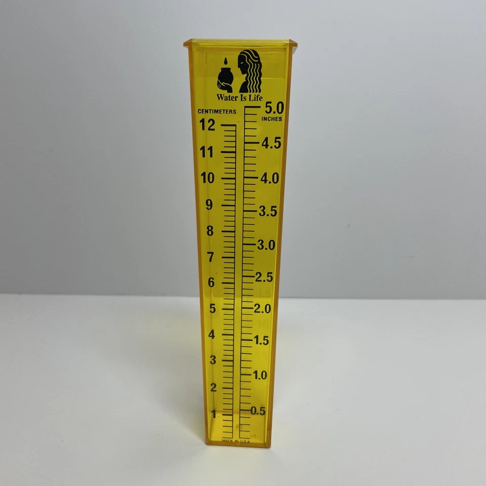 Pluviómetro y Rociador Medidor, Medir y Monitorear Lluvia Dos-5 pulgadas y 8-1 pulgada Foto 1 de 4