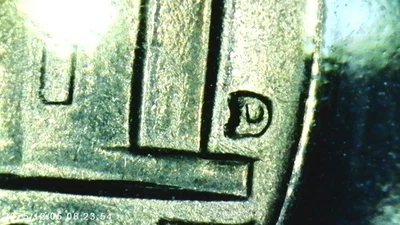 1958-D Jefferson Nickel 5C D/D Mint Error RPM From Uncirculated Roll #02 - Image 1 of 4