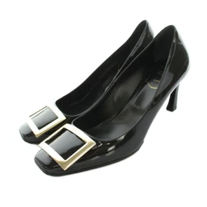 Roger Vivier Pumps Damen Größe 36,5 schwarz Lackleder - Bild 1 von 8