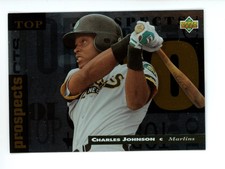 1994 Upper Deck Minors Top 10 Prospects Charles Johnson #4 Kane County Cougars
