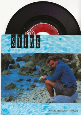 STING LOVE IS THE SEVENTH WAVE SPECIAL VERSION USA SINGLE + GREAT PICTURE SLEEVE - Image 1 of 2