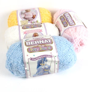 Bernat Baby Boucle Yarn #5 Bulky 10.5oz Acrylic/Polyester Your Color Choice - Picture 1 of 18