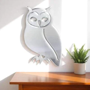 Owl shaped acrylic Mirrors - Picture 1 of 6