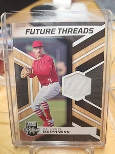 2022 ELITE EXTRA EDITION FUTURE THREADS MASYN WINN RELIC ST. LOUIS CARDINALS - Picture 1 of 2