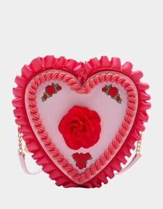 Betsey Johnson - Kitsch Baby Cakes Heart Crossbody - BJ34505M - NWT - $138