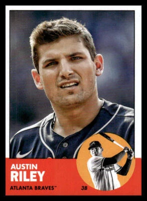 2022 Topps Archives Austin Riley  1963 Design 40 Braves - Image 1 of 2