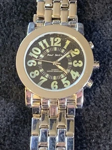 Paul Jardin Quartz men's water resistant, Glow In The Dark Hands Watch - Picture 1 of 11